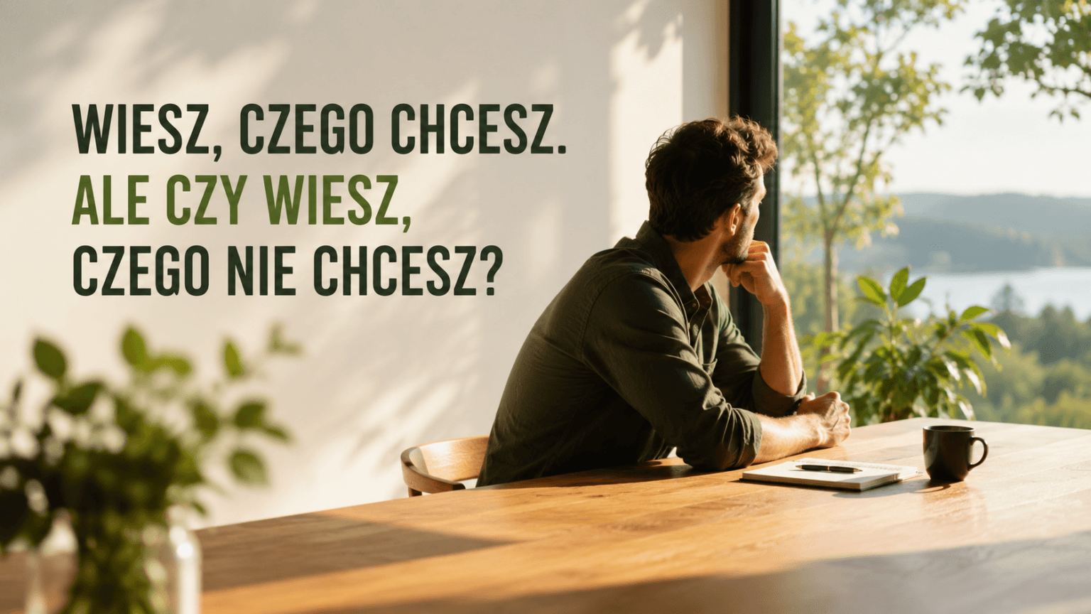 Wiesz czego chcesz, ale czy wiesz czego nie chcesz?